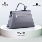 کیف رودوشی زنانه کد RM-2236 برند ماندیرو رنگ طوسی از پشت ( mandiro RM-2236 )