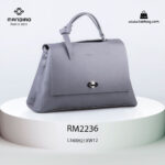 کیف رودوشی زنانه کد RM-2236 برند ماندیرو رنگ طوسی از جلو ( mandiro RM-2236 )