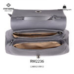 کیف رودوشی زنانه کد RM-2236 برند ماندیرو رنگ طوسی از بالا ( mandiro RM-2236 )