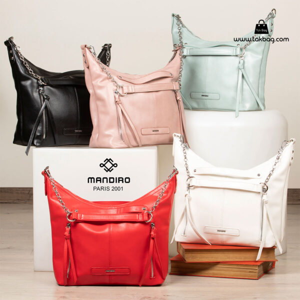 کیف رودوشی زنانه کد RM-2237 برند ماندیرو رنگبندی از جلو ( mandiro RM-2237 )