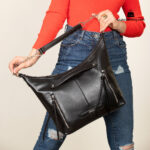 کیف رودوشی زنانه کد RM-2237 برند ماندیرو رنگ مشکی با مدل ( mandiro RM-2237 )