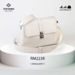 کیف رودوشی زنانه کد RM-2238 برند ماندیرو رنگ طوسی از جلو ( mandiro RM-2238 )