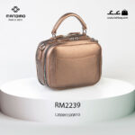 کیف رودوشی زنانه کد RM-2239 برند ماندیرو رنگ قهوه ای از پشت ( mandiro RM-2239 )