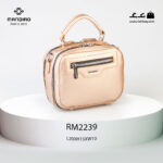 کیف رودوشی زنانه کد RM-2239 برند ماندیرو رنگ بژ از جلو ( mandiro RM-2239 )