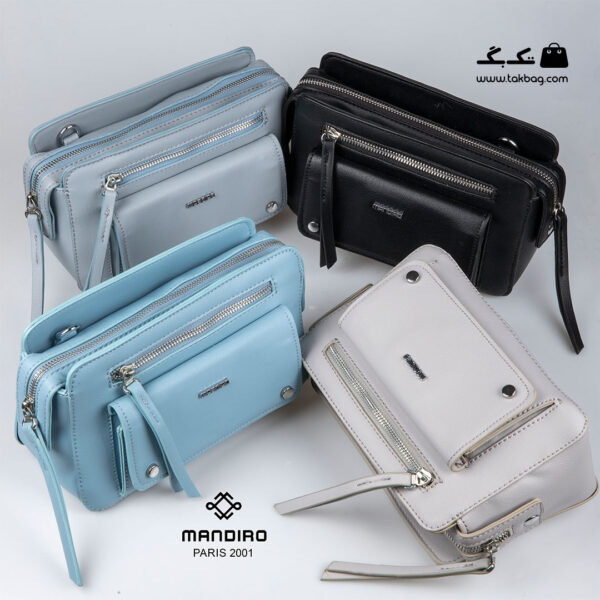 کیف رودوشی زنانه کد RM-2241 برند ماندیرو رنگبندی از جلو ( mandiro RM-2241 )