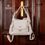 کیف رودوشی زنانه کد RM-2244 برند ماندیرو رنگ سفید از جلو ( mandiro RM-2244 )