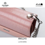 کیف رودوشی زنانه کد RM-2245 برند ماندیرو رنگ صورتی از نزدیک ( mandiro RM-2245 )