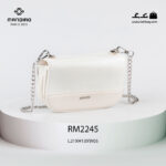 کیف رودوشی زنانه کد RM-2245 برند ماندیرو رنگ سفید از جلو ( mandiro RM-2245 )