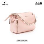 کیف رودوشی زنانه کد TB-6220 برند برنوتی رنگ صورتی از جلو ( Bernotti tb-6220 )