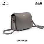 کیف رودوشی زنانه کد TB-6230 برند برنوتی رنگ طوسی از جلو( Bernotti tb-6230 )