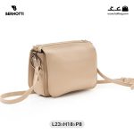کیف رودوشی زنانه کد TB-6235 برند برنوتی رنگ کمل از پشت ( Bernotti tb-6235 )