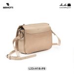 کیف رودوشی زنانه کد TB-6235 برند برنوتی رنگ کمل از جلو( Bernotti tb-6235 )