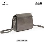 کیف رودوشی زنانه کد TB-6235 برند برنوتی رنگ طوسی از جلو( Bernotti tb-6235 )