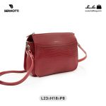 کیف رودوشی زنانه کد TB-6235 برند برنوتی رنگ قرمز از جلو( Bernotti tb-6235 )