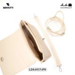 کیف رودوشی زنانه کد TB-6275 برند برنوتی رنگ بژ از بالا ( Bernotti tb-6275 )