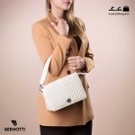 کیف رودوشی زنانه کد TB-6275 برند برنوتی رنگ بژ با مدل ( Bernotti tb-6275 )