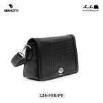 کیف رودوشی زنانه کد TB-6280 برند برنوتی رنگ مشکی از جلو ( Bernotti tb-6280 )