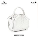 کیف رودوشی زنانه کد TB-6330 برند برنوتی رنگ سفید از جلو ( Bernotti tb-6330 )