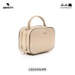 کیف رودوشی زنانه کد TB-6340 برند برنوتی رنگ کمل از جلو ( Bernotti tb-6340 )