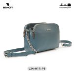 کیف رودوشی زنانه کد TB-6205 برند برنوتی رنگ آبی از جلو ( Bernotti tb-6205 )