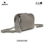 کیف رودوشی زنانه کد TB-6205 برند برنوتی رنگ طوسی از جلو ( Bernotti tb-6205 )