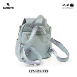 کوله پشتی زنانه کد TB-6250 برند برنوتی رنگ آبی از پشت ( Bernotti tb-6250 )