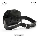 کیف رودوشی کمری زنانه کد TB-6260 برند برنوتی رنگ مشکی از پشت ( Bernotti tb-6260 )