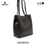 کیف رودوشی زنانه کد TB-6350 برند برنوتی رنگ مشکی از جلو ( Bernotti tb-6350 )