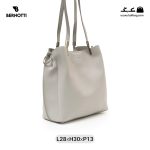 کیف رودوشی زنانه کد TB-6350 برند برنوتی رنگ طوسی از جلو ( Bernotti tb-6350 )