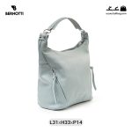 کیف رودوشی زنانه کد TB-6370 برند برنوتی رنگ آبی از جلو ( Bernotti tb-6370 )