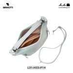 کیف رودوشی زنانه کد TB-6370 برند برنوتی رنگ آبی از بالا ( Bernotti tb-6370 )