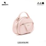 کیف رودوشی زنانه کد TB-6386 برند برنوتی رنگ صورتی از جلو ( Bernotti tb-6386 )