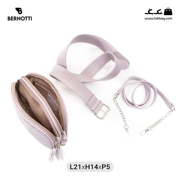 کیف رودوشی/کمری زنانه کد TB-6270 برند برنوتی - Image 4
