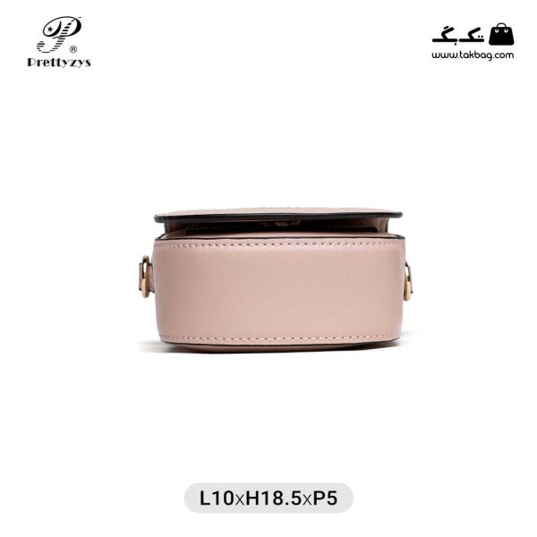 کیف رودوشی زنانه کد prettyzys L060 برند پرتی رنگ صورتی از پایین ( prettyzys L060 )