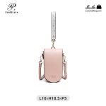 کیف رودوشی زنانه کد prettyzys L060 برند پرتی رنگ صورتی از جلو ( prettyzys L060 )