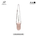 کیف رودوشی زنانه کد prettyzys L060 برند پرتی رنگ صورتی از جلو ( prettyzys L060 )