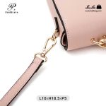کیف رودوشی زنانه کد prettyzys L060 برند پرتی رنگ صورتی از جلو ( prettyzys L060 )