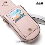 کیف رودوشی زنانه کد prettyzys L060 برند پرتی رنگ صورتی از جلو ( prettyzys L060 )