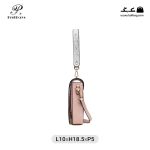 کیف رودوشی زنانه کد prettyzys L060 برند پرتی رنگ صورتی از کنار( prettyzys L060 )