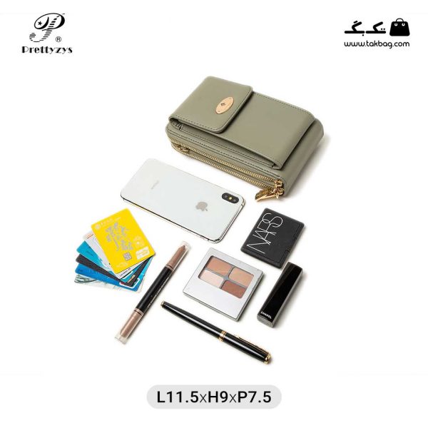 کیف رودوشی زنانه کد L092 برند پرتی(prettyzys) - Image 8