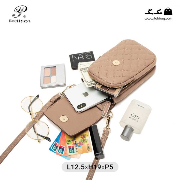کیف رودوشی زنانه کد L108 برند پرتی(prettyzys) - Image 8