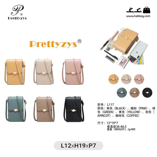 کیف رودوشی زنانه کد L117 برند پرتی(prettyzys) - Image 18