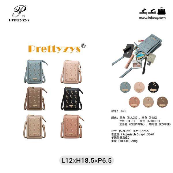 کیف رودوشی زنانه کد L163 برند پرتی(prettyzys) - Image 17