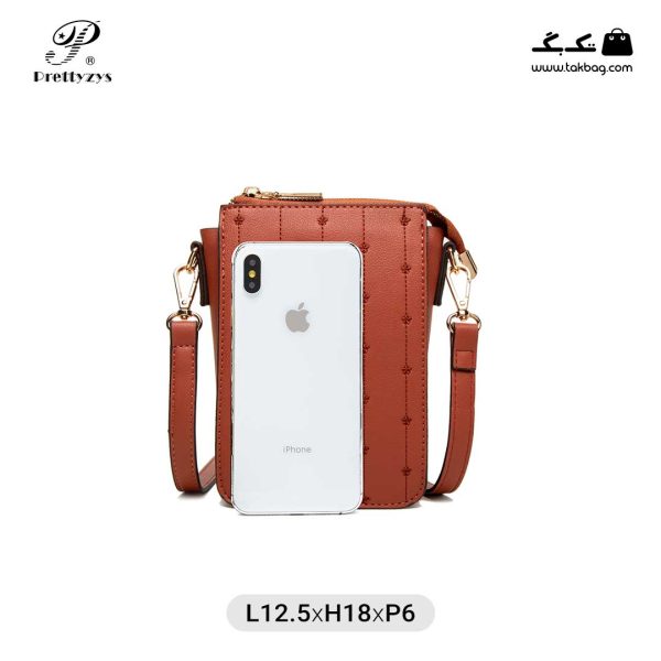کیف رودوشی زنانه کد L166 برند پرتی(prettyzys) - Image 9