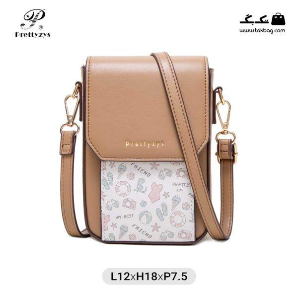 کیف رودوشی زنانه کد L170 برند پرتی(prettyzys) - Image 3