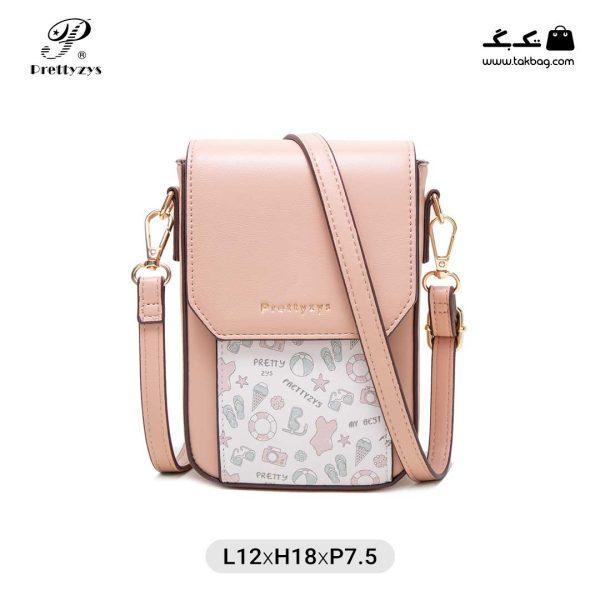 کیف رودوشی زنانه کد L170 برند پرتی(prettyzys) - Image 2