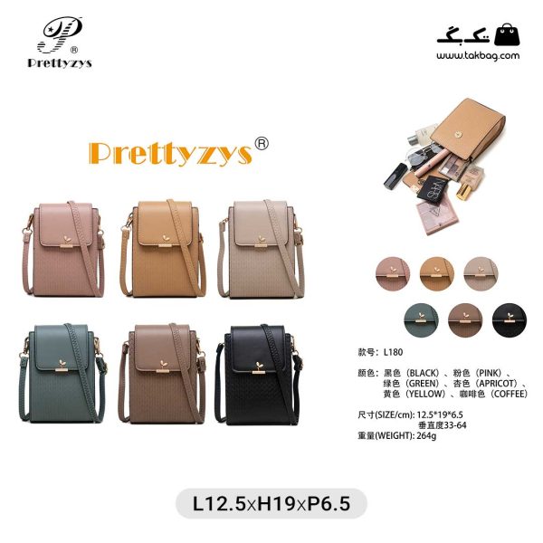 کیف رودوشی زنانه کد L180 برند پرتی(prettyzys) - Image 17
