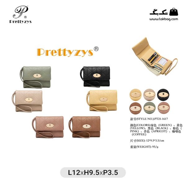 کیف پول زنانه کد PT21-1617 برند پرتی(prettyzys) - Image 18