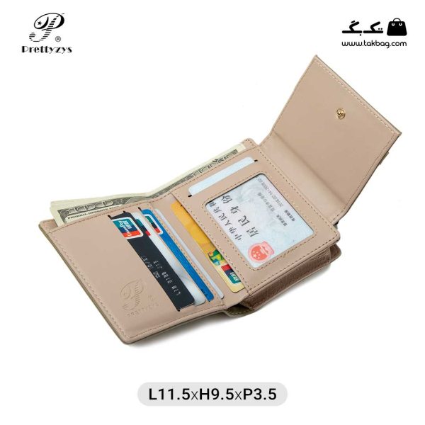 کیف پول زنانه کد PT21-1671 برند پرتی(prettyzys) - Image 9