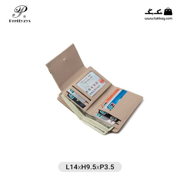 کیف پول زنانه کد PT21-1672 برند پرتی(prettyzys) - Image 9